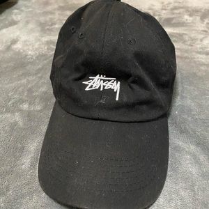 Vintage Black Stüssy Hat